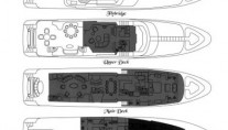 Yacht ENCHANTRESS -  Layout